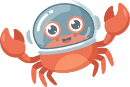 Krab astronauta — maskotka ProstyClaw